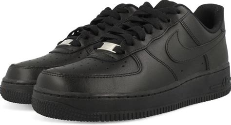 Zwart Air Force 1 Nike Air Schoenen